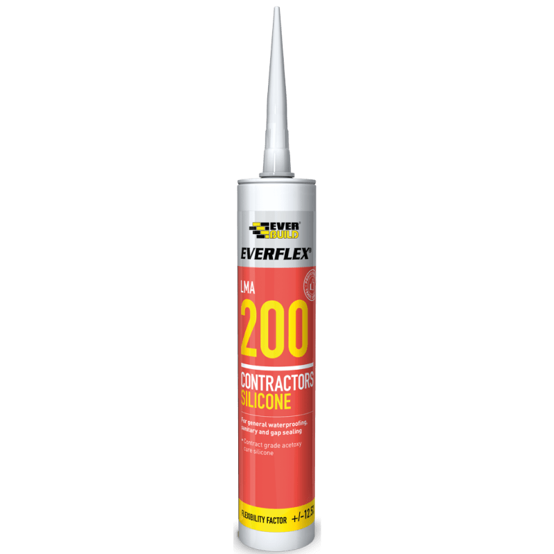 Everbuild Everflex LMA 200 Contractors Silicone 295ml