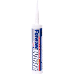 Everbuild Forever White Sanitary Sealant 295ml