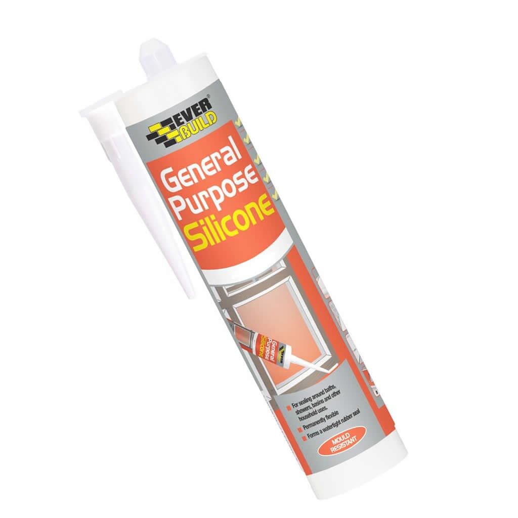 Everbuild General Purpose Silicone 280ml Box of 25