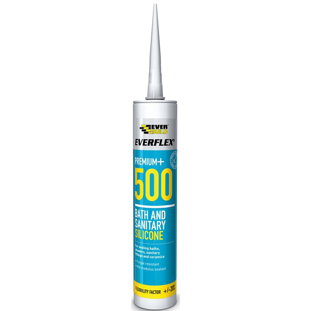 Everbuild 500 Bath & Sanitary Silicone