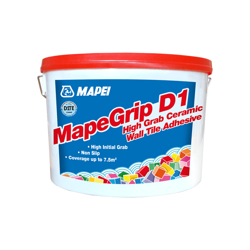 Mapei Mapegrip D1 - High Grab Ceramic Wall Tile Adhesive