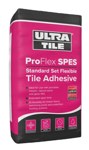 UltraTile Ultra Tile Pro Flex SPES Standard Set Flexible Tile Adhesive