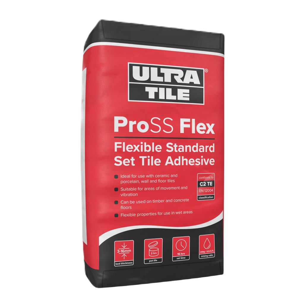 UltraTile ProSS Flex Flexible Standard Set Tile Adhesive