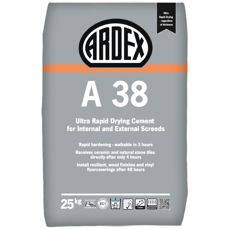 Ardex A 38 Ultra Rapid Drying Cement