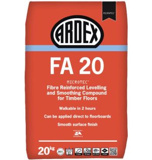 Ardex Fa 20 Fibre Reinforced Levelling And Smoothing Compound For Timber Floors