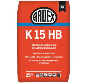 Ardex K 15 Hb High Build Levelling And Smoothing Compound