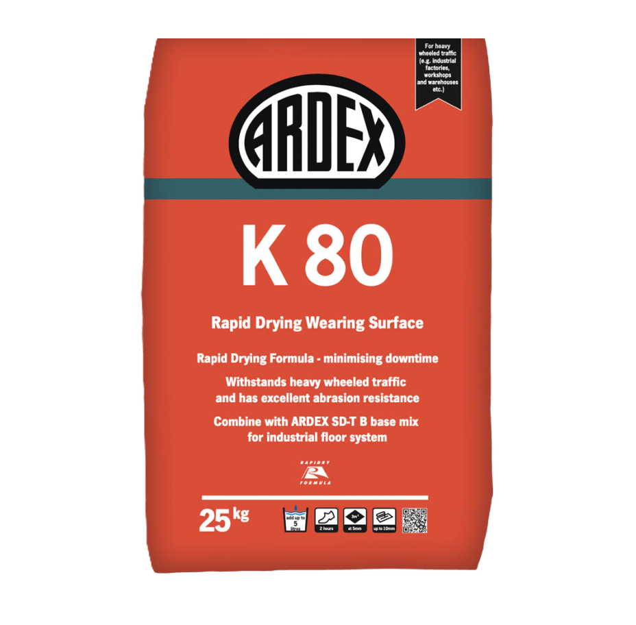 Ardex K 80 Topping Rapid Drying Wearing Surface