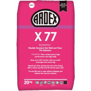 Ardex X 77 Microtec Fibre Reinforced Flexible Standard Set Adhesive S1