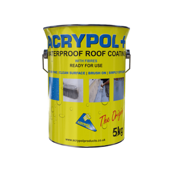 Acrypol Plus With Fibres Waterproof Roof Coating