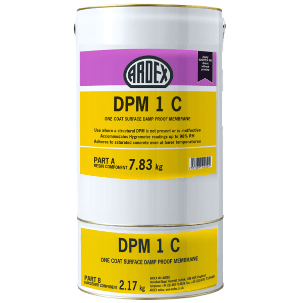 Ardex Dpm 1 C One Coat Surface Damp Proof Membrane