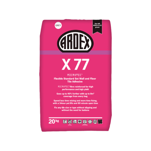 Ardex X 77 Flexible Standard Set Adhesive