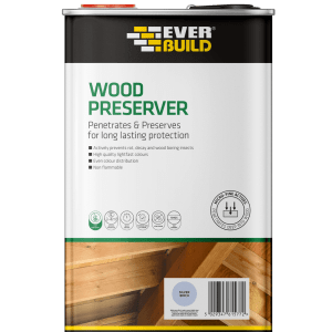 Everbuild Wood Preserver 5 Litre