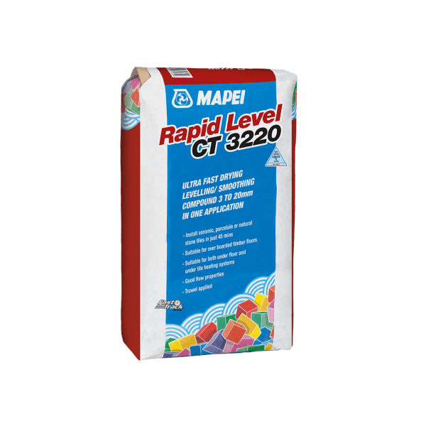 Mapei Rapid Level Ct 3220 Ultra Fast Drying Levelling Compound