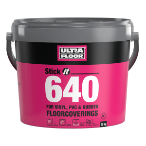 UltraFloor Stick It 640 Vinyl and PVC Adhesive