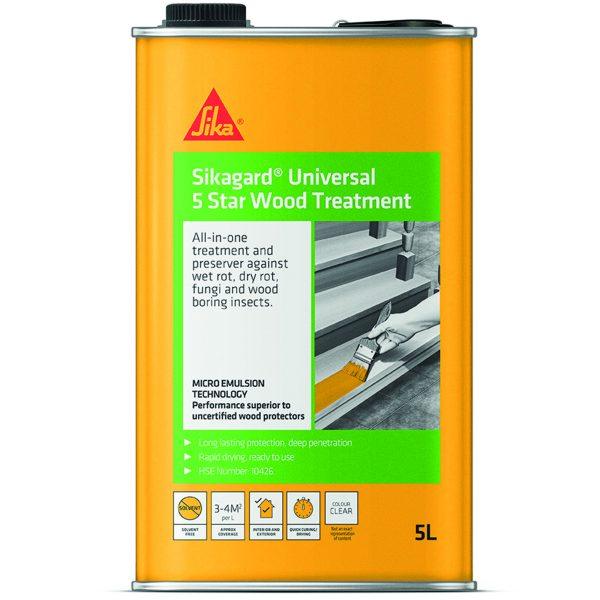 Sikagard Universal Wood Treatment 5 Star